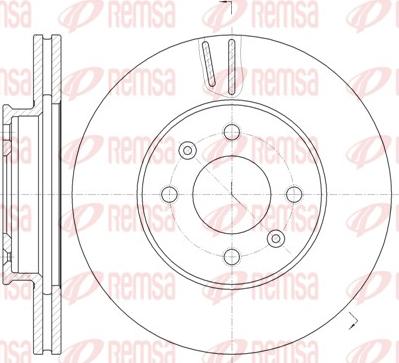 Remsa 61023.10 - Jarrulevy inparts.fi