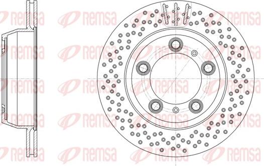 Remsa 61864.10 - Jarrulevy inparts.fi