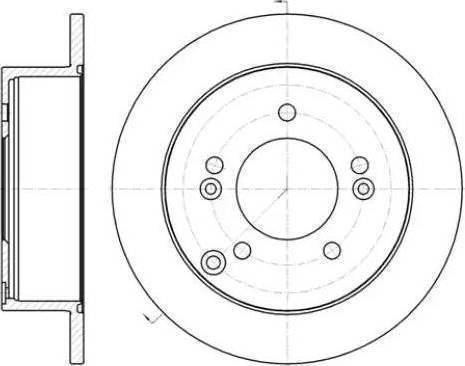 Mobis 58411-0A000 - Jarrulevy inparts.fi