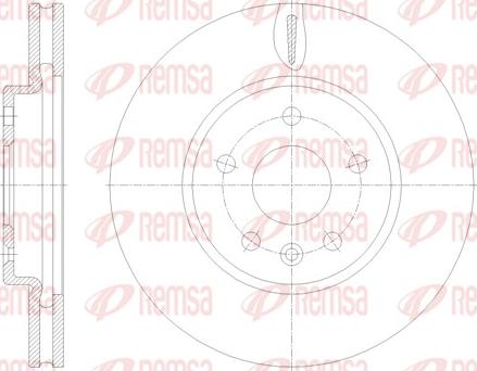 Remsa 61793.10 - Jarrulevy inparts.fi