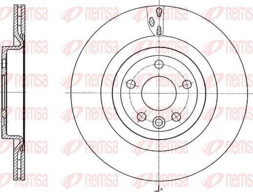 Remsa 61759.10 - Jarrulevy inparts.fi