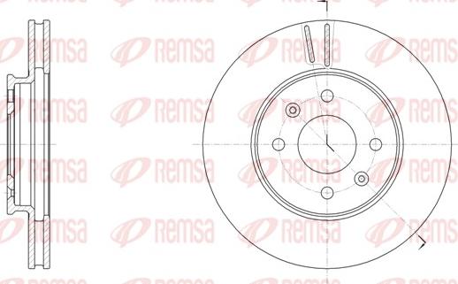 Remsa 61784.10 - Jarrulevy inparts.fi