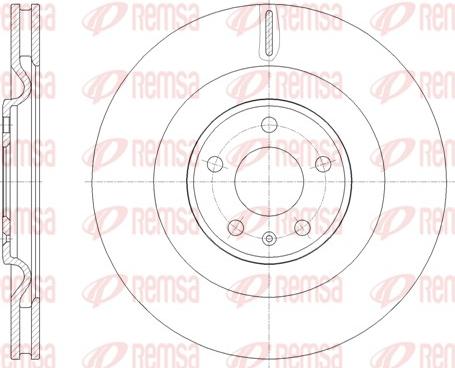 Remsa 61775.10 - Jarrulevy inparts.fi