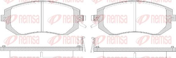 Remsa 0951.14 - Jarrupala, levyjarru inparts.fi