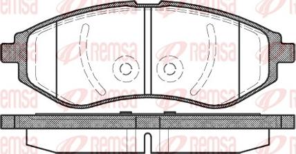 Remsa 0986.00 - Jarrupala, levyjarru inparts.fi