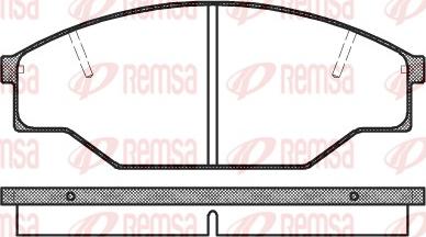 Remsa 0412.00 - Jarrupala, levyjarru inparts.fi