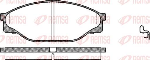 Remsa 0412.20 - Jarrupala, levyjarru inparts.fi