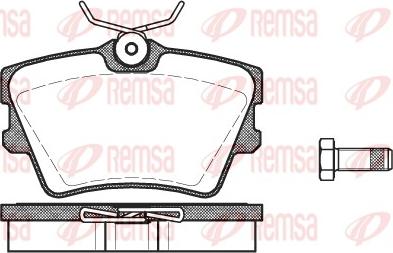 Remsa 0591.00 - Jarrupala, levyjarru inparts.fi