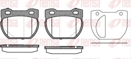 Remsa 0584.20 - Jarrupala, levyjarru inparts.fi