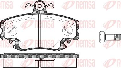 Remsa 0141.10 - Jarrupala, levyjarru inparts.fi