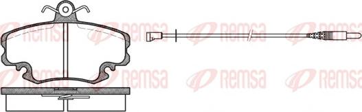 Remsa 0141.32 - Jarrupala, levyjarru inparts.fi