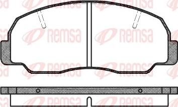 Japanparts PA698MK - Jarrupala, levyjarru inparts.fi