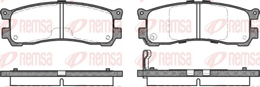 Remsa 0399.21 - Jarrupala, levyjarru inparts.fi