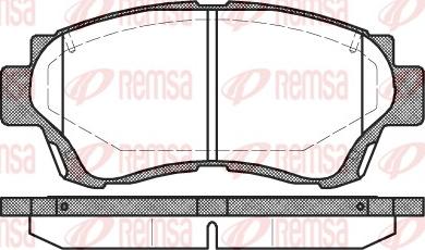 Remsa 0370.00 - Jarrupala, levyjarru inparts.fi