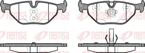 Remsa 0265.40 - Jarrupala, levyjarru inparts.fi