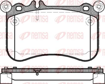 Remsa 1465.00 - Jarrupala, levyjarru inparts.fi