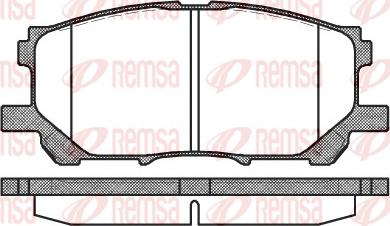 Remsa 1039.00 - Jarrupala, levyjarru inparts.fi