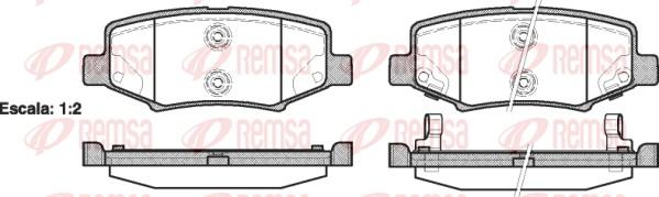 Remsa 1264.02 - Jarrupala, levyjarru inparts.fi