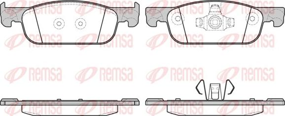 Remsa 1718.00 - Jarrupala, levyjarru inparts.fi