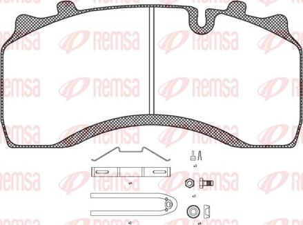 Remsa JCA 1032.30 - Jarrupala, levyjarru inparts.fi