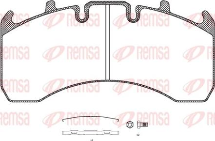 Remsa JCA 1156.00 - Jarrupala, levyjarru inparts.fi