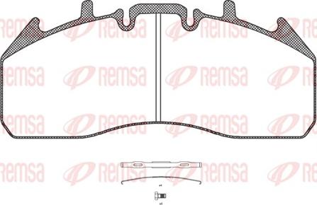 Remsa JCA 1257.00 - Jarrupala, levyjarru inparts.fi