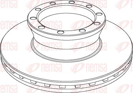 DT Spare Parts 3.62051 - Jarrulevy inparts.fi