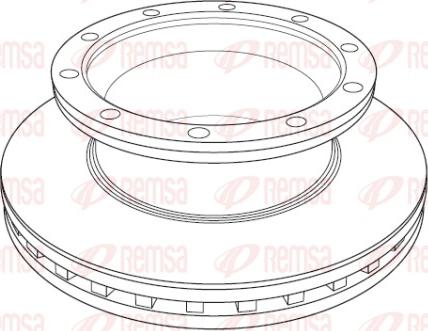 DT Spare Parts 020142237041 - Jarrulevy inparts.fi