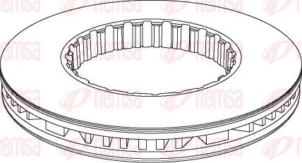 Volvo 085111045 - Jarrulevy inparts.fi