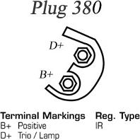 Remy DRB6230X - Laturi inparts.fi