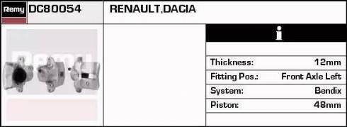 Remy DC80054 - Jarrusatula inparts.fi