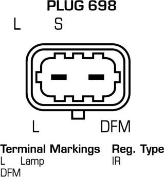 Remy DRB8297 - Laturi inparts.fi