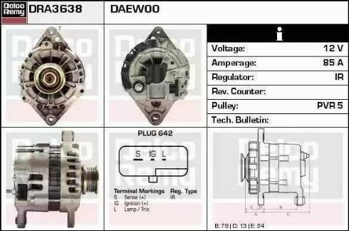 BOSCH 0 986 049 600 - Laturi inparts.fi