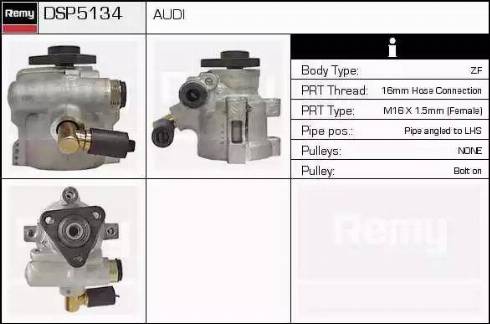 Remy DSP5134 - Hydrauliikkapumppu, ohjaus inparts.fi