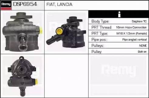 Remy DSP6954 - Hydrauliikkapumppu, ohjaus inparts.fi