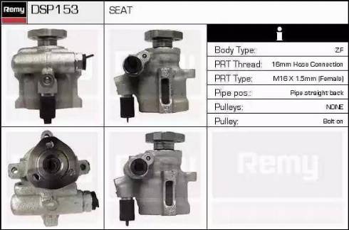 Remy DSP486 - Hydrauliikkapumppu, ohjaus inparts.fi