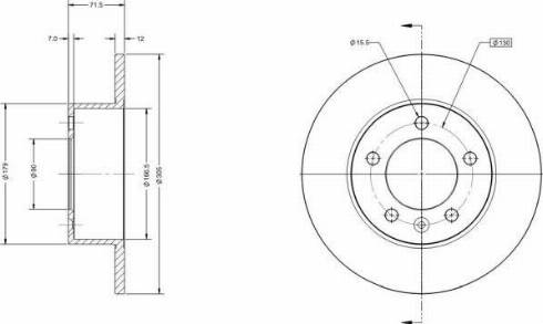 Remy RAD1514C - Jarrulevy inparts.fi