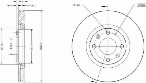 Remy RAD1004C - Jarrulevy inparts.fi