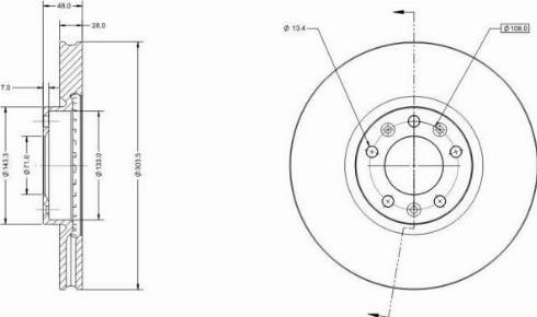 Remy RAD1109C - Jarrulevy inparts.fi