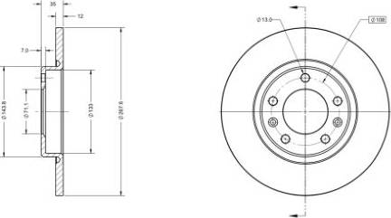 Remy RAD1177C - Jarrulevy inparts.fi