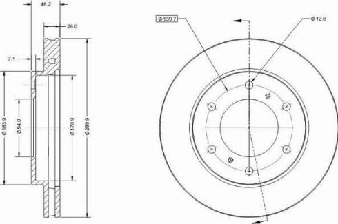 Remy RAD2083C - Jarrulevy inparts.fi