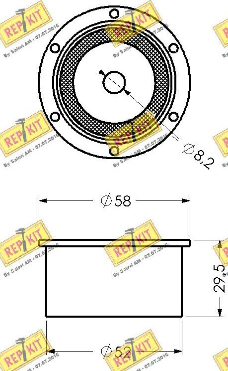 REPKIT RKT1112 - Ohjainrulla, hammashihna inparts.fi