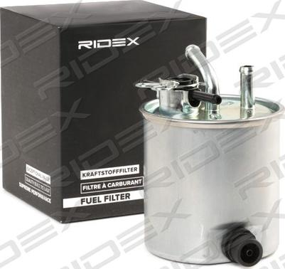 RIDEX 9F0237 - Polttoainesuodatin inparts.fi