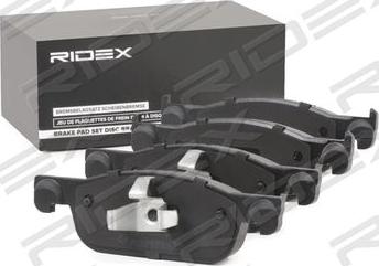 RIDEX 402B1147 - Jarrupala, levyjarru inparts.fi