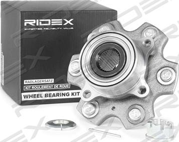 RIDEX 654W0500 - Pyörän napa inparts.fi