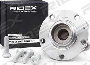 RIDEX 654W0297 - Pyöränlaakerisarja inparts.fi