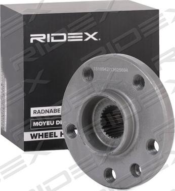 RIDEX 653W0153 - Pyörän napa inparts.fi