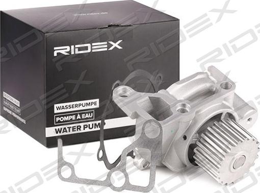 RIDEX 1260W0054 - Vesipumppu inparts.fi