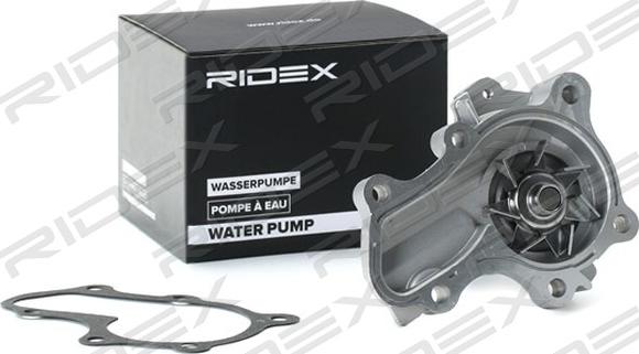 RIDEX 1260W0205 - Vesipumppu inparts.fi