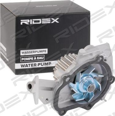 RIDEX 1260W0227 - Vesipumppu inparts.fi